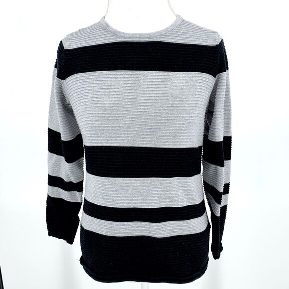 Christopher & Banks women's color block stripe sweater, size M - Picture 1 of 6